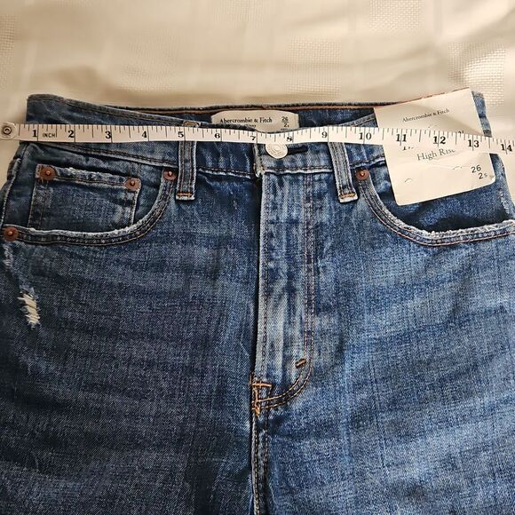 Women's Blue High-Rise Skinny  Jeans - Picture 7 of 16